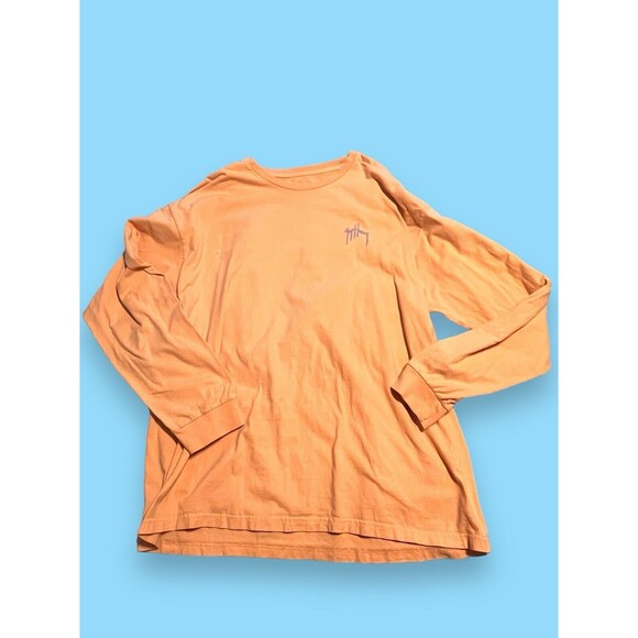 GUY HARVEY Unisex Fish Long Sleeve Classic Fit Sun Protection Fishing SHIRT 2XL - Picture 2 of 6